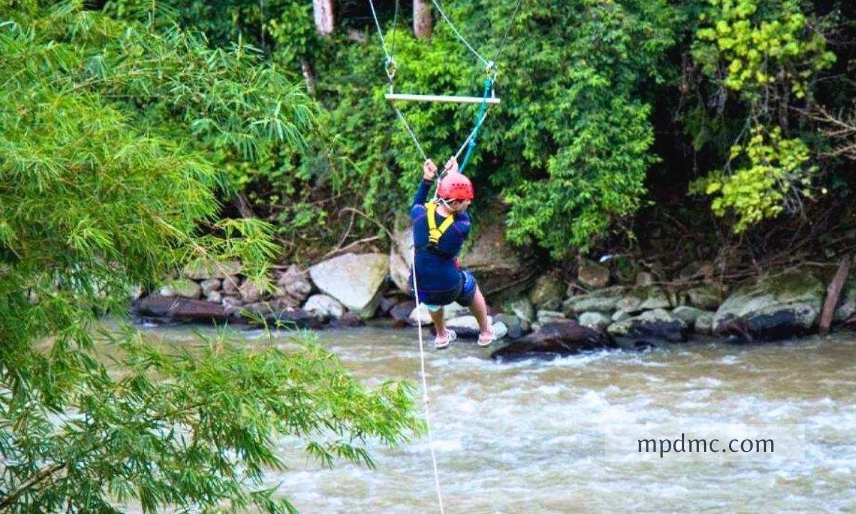 Zip Lining in Kerwa Dam