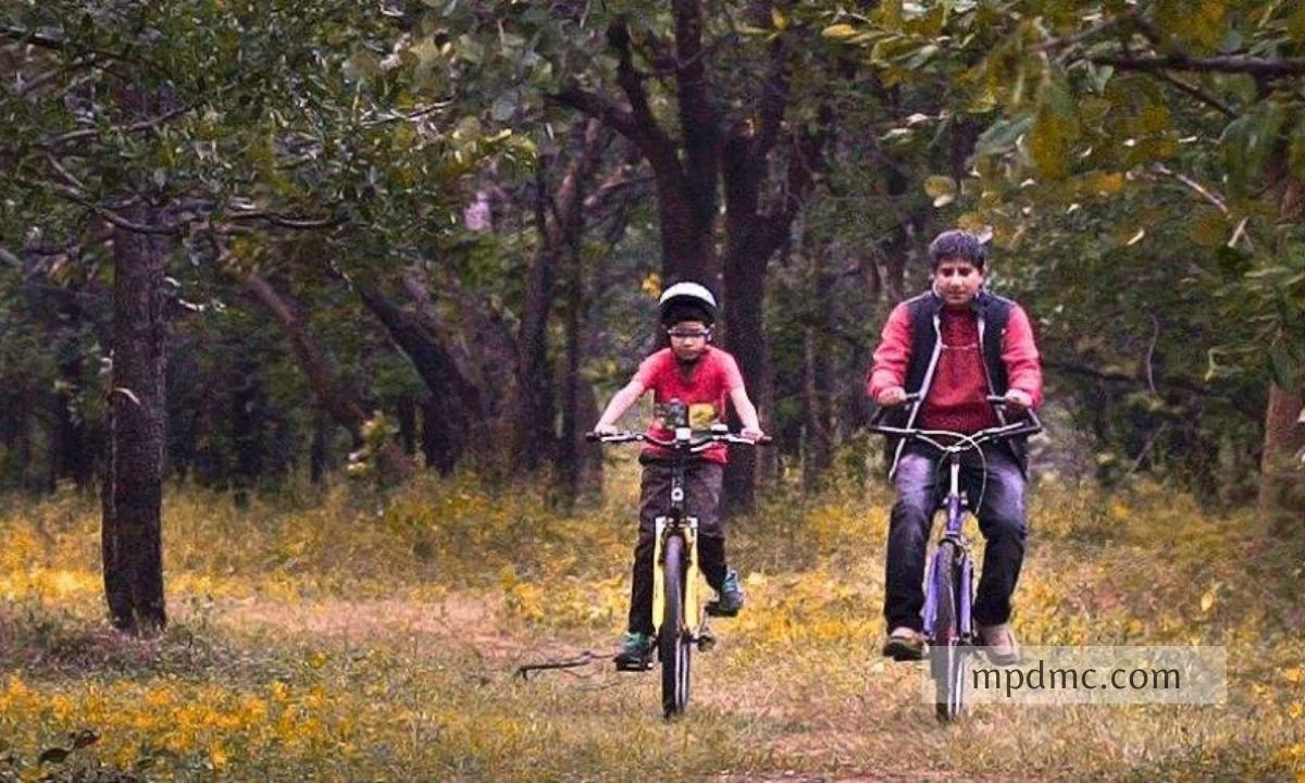 Cycling At Van Vihar National Park, Madhya Pradesh